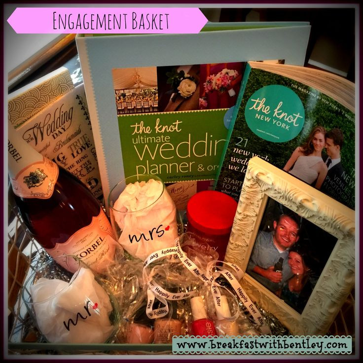 Gift Ideas For Engagement Couple
 25 best Engagement t baskets ideas on Pinterest