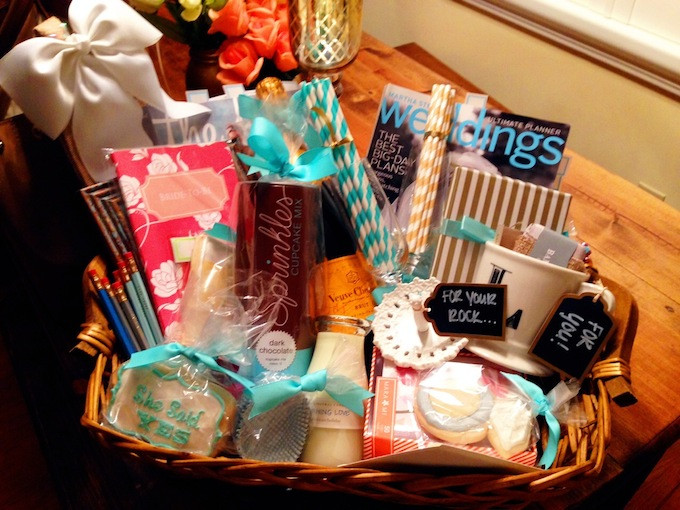 Gift Ideas For Engagement Couple
 How To Engagement Gift Basket Hosting & ToastingHosting