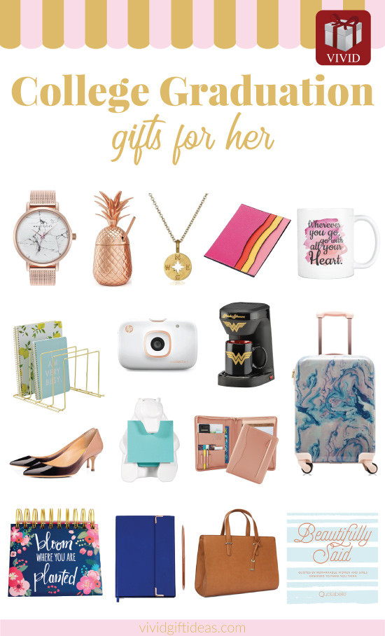 Gift Ideas For Female Graduation
 College Graduation Gifts for Her 19 Unique Gifts for the