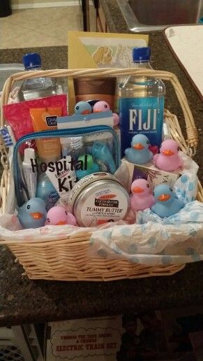 Gift Ideas For Gender Reveal Party
 Gender reveal t basket for mom neat idea for a mom and
