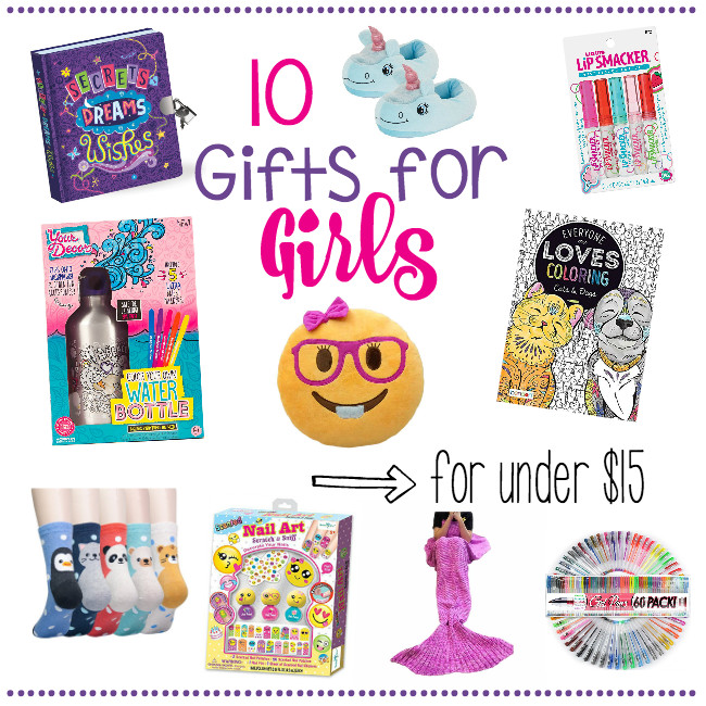 Gift Ideas For Girls 10 Years Old
 10 Gifts for Girls for Under $15 – Fun Squared