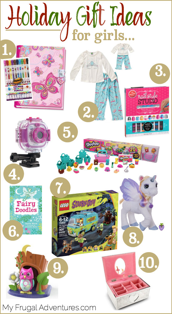 Gift Ideas For Girls Age 11
 Holiday Gift Guide for Little Girls Age 5 10 My Frugal