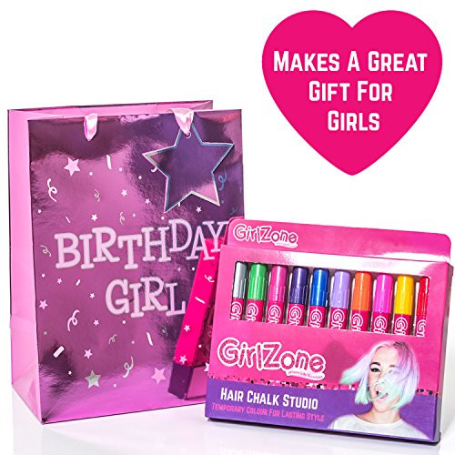 Gift Ideas For Girls Age 5
 HAIR CHALKS BIRTHDAY GIFT 10 Colorful Hair Chalk Pens