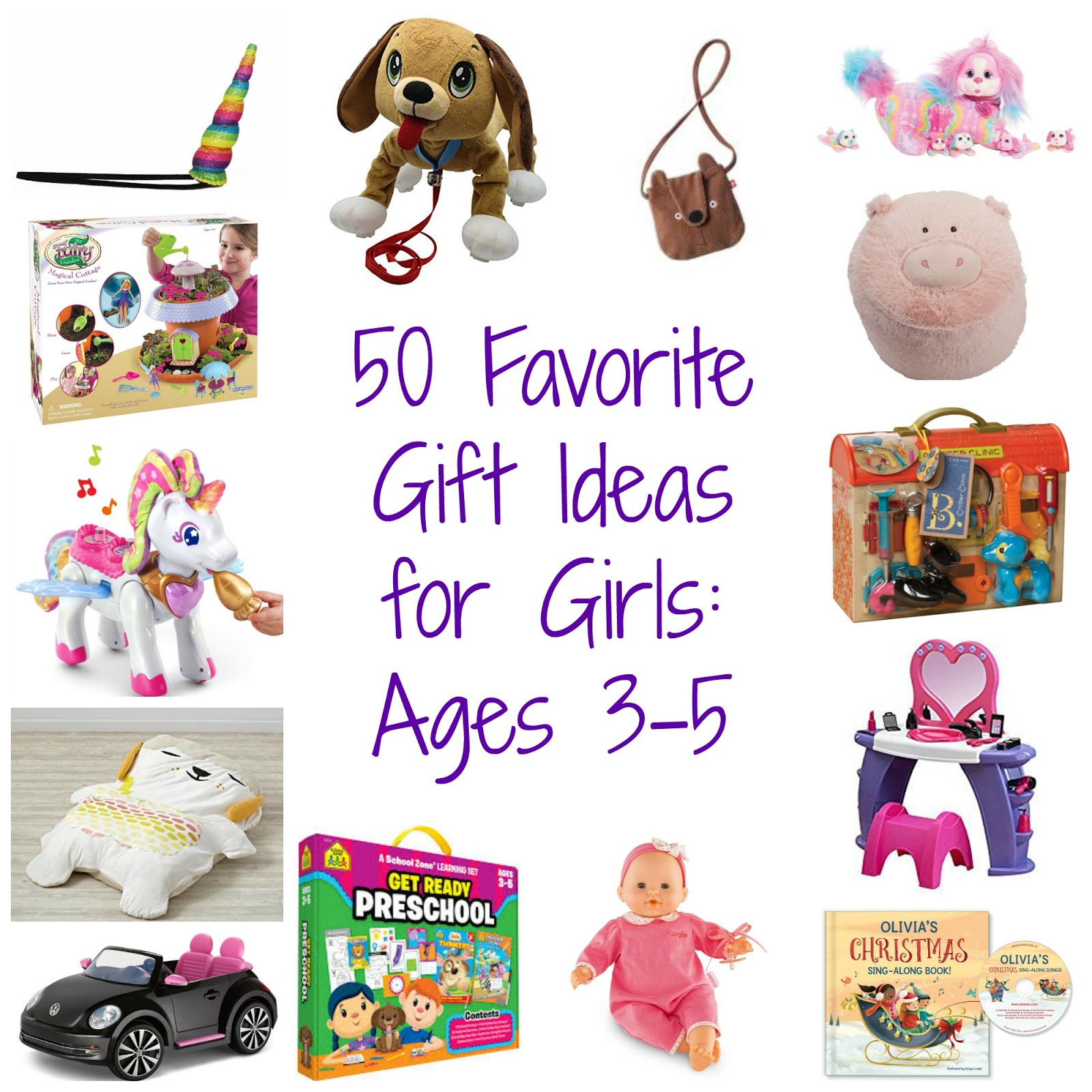 Gift Ideas For Girls Age 5
 50 Favorite Gift Ideas for Girls Ages 3 5 The Chirping Moms