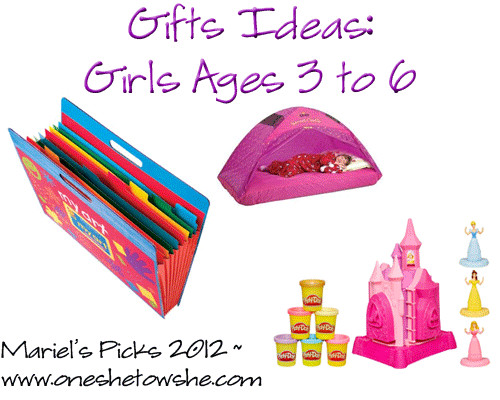 Gift Ideas For Girls Age 6
 Gifts for Girls Ages 3 6 Mariel s Picks 2012 so