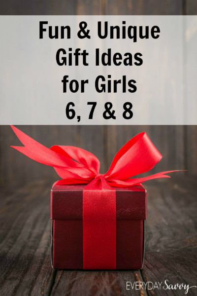 Gift Ideas For Girls Age 8
 Fun & Unique Gift Ideas Girls Ages 6 7 8