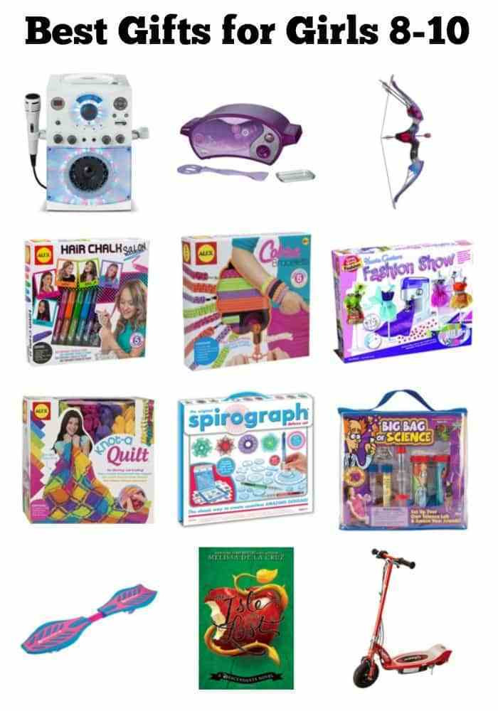 Gift Ideas For Girls Age 8
 Best Gifts for 8 10 Year Old Girls