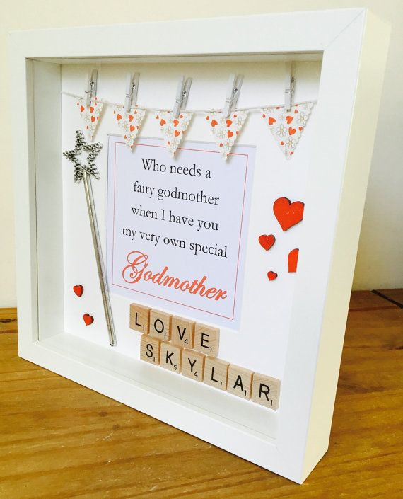 Gift Ideas For Godmother
 This listing is for a personalised special godmother t