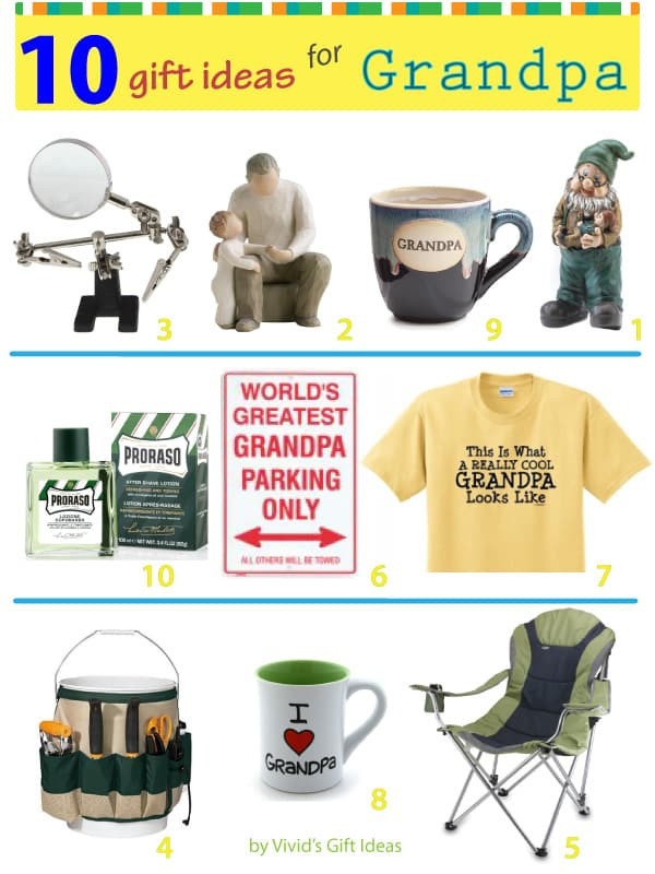 Gift Ideas For Grandfathers
 Top 10 Gift Ideas for Grandpa Vivid s