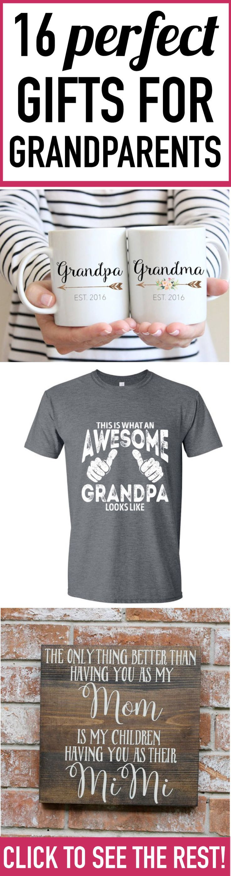 Gift Ideas For Grandmothers
 Best 25 Grandparent ts ideas on Pinterest