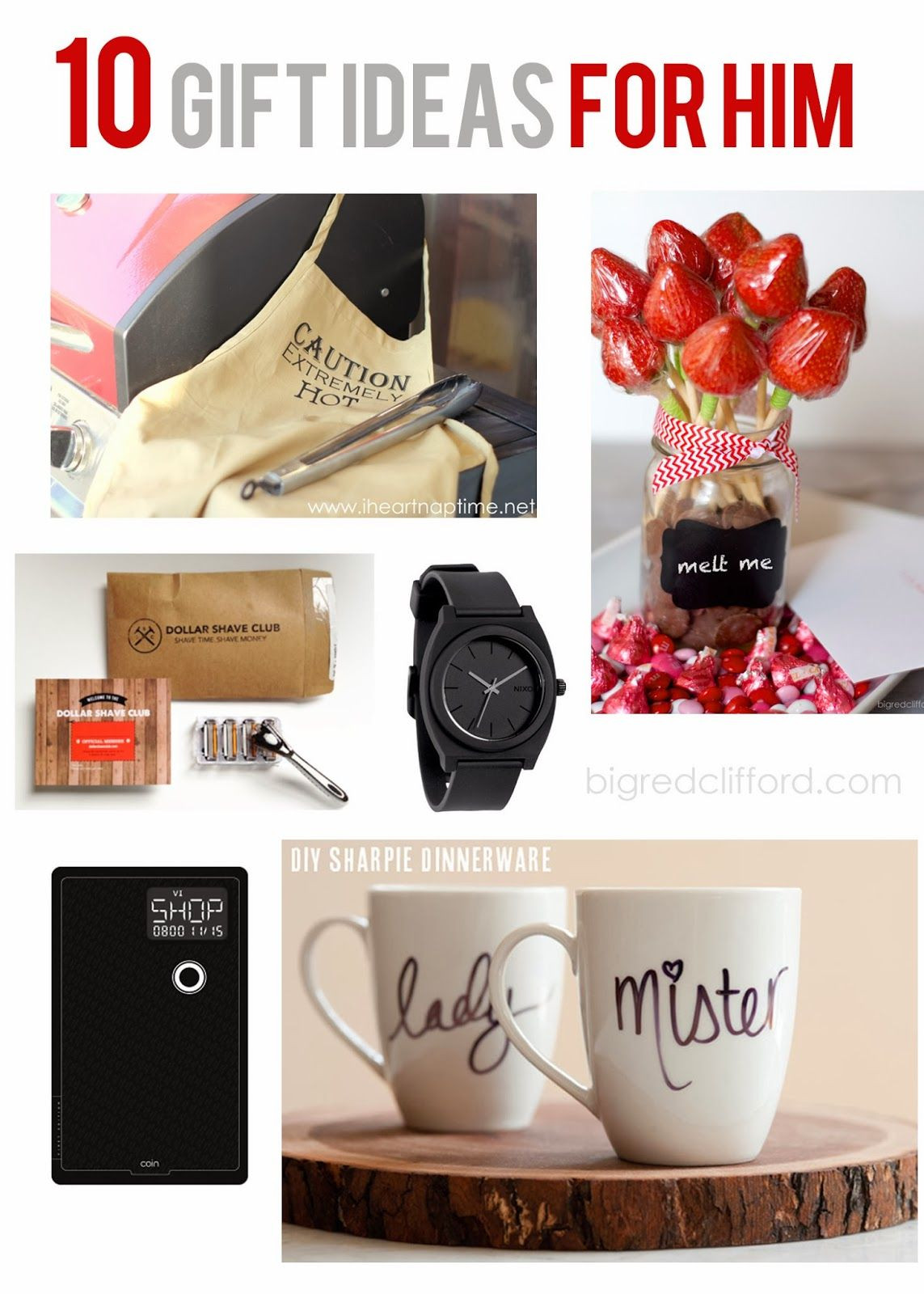 Gift Ideas For Him On Valentine'S Day
 valentines ideas for HIM DIY and quick grabs you