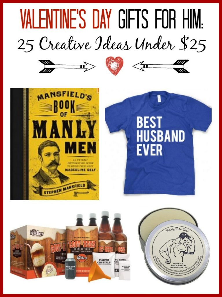 Gift Ideas For Him Valentines
 Valentine s Gift Ideas for Him 25 Creative Ideas Under $25