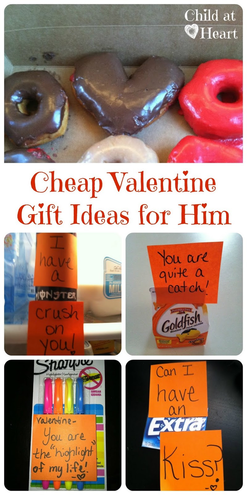 Gift Ideas For Him Valentines
 Cheap Valentine Gift Ideas for Him Child at Heart Blog