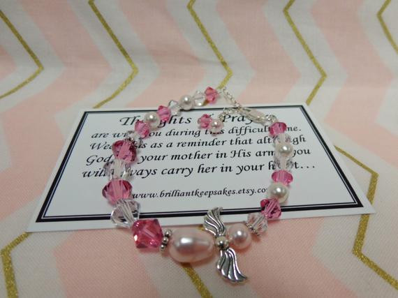 Gift Ideas For Loss Of Mother
 Loss of Mother Sympathy Gift Bracelet by BrilliantKeepsakes
