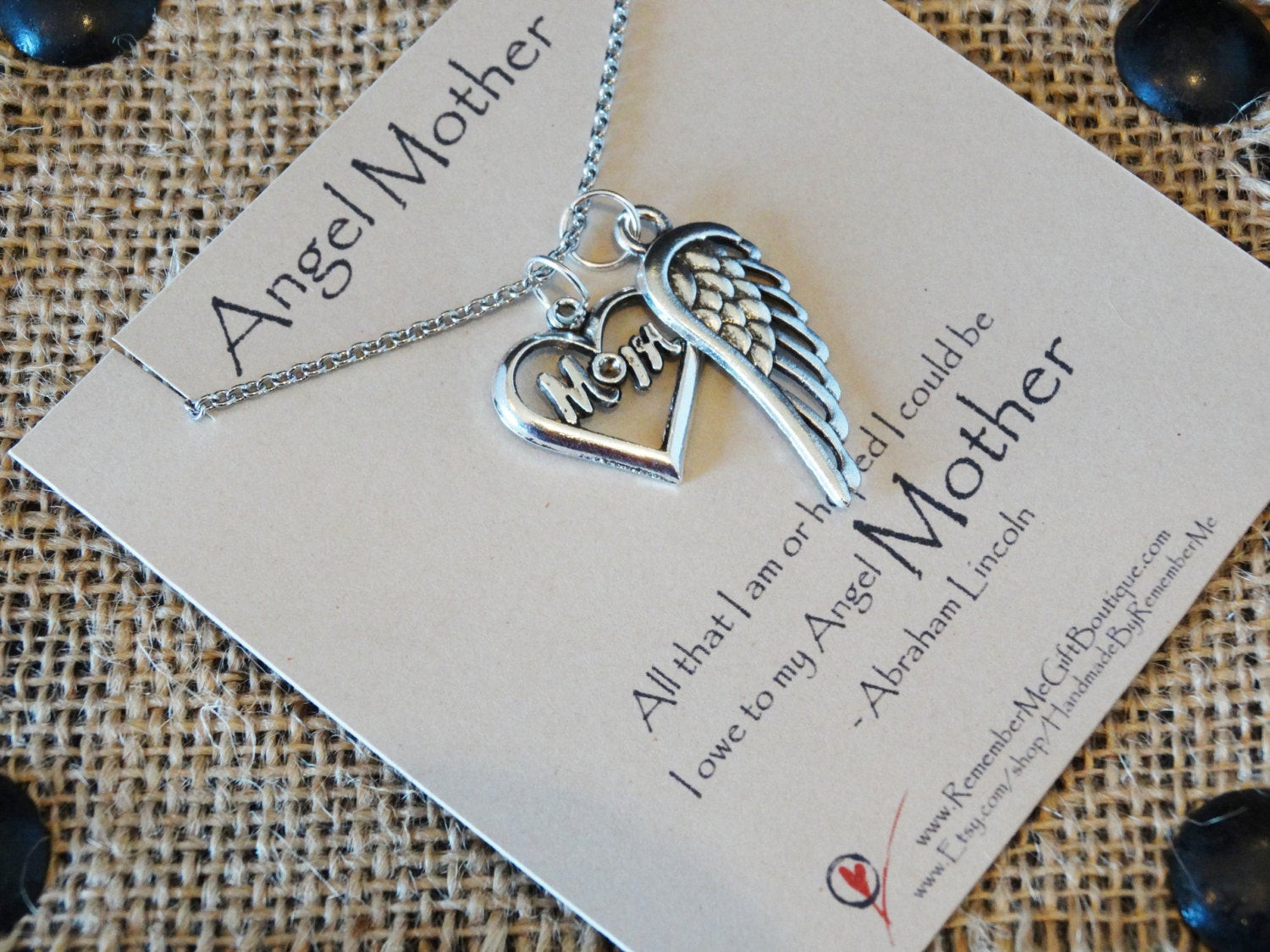 Gift Ideas For Loss Of Mother
 Sympathy Gift Memorial Jewelry Loss of Mother Loss Mom