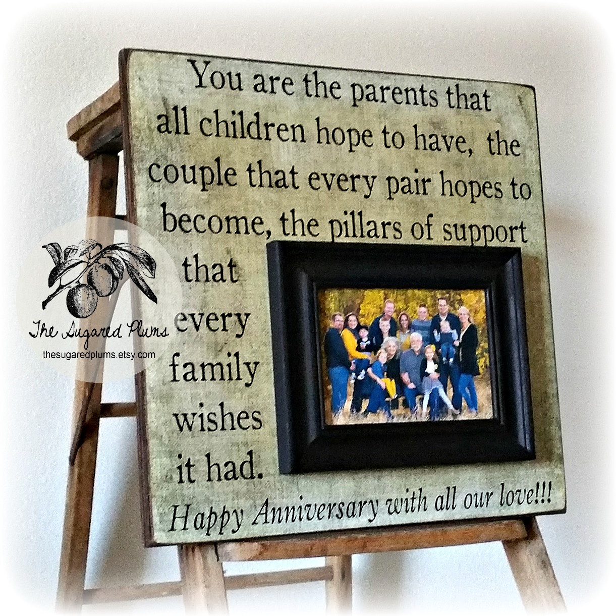 Gift Ideas For Parents Anniversary
 Parents Anniversary Gift 50th Anniversary Gifts You are the
