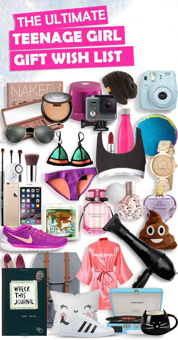 Gift Ideas For Teen Girls
 Christmas Gifts for Teenage Girls List [New for 2019