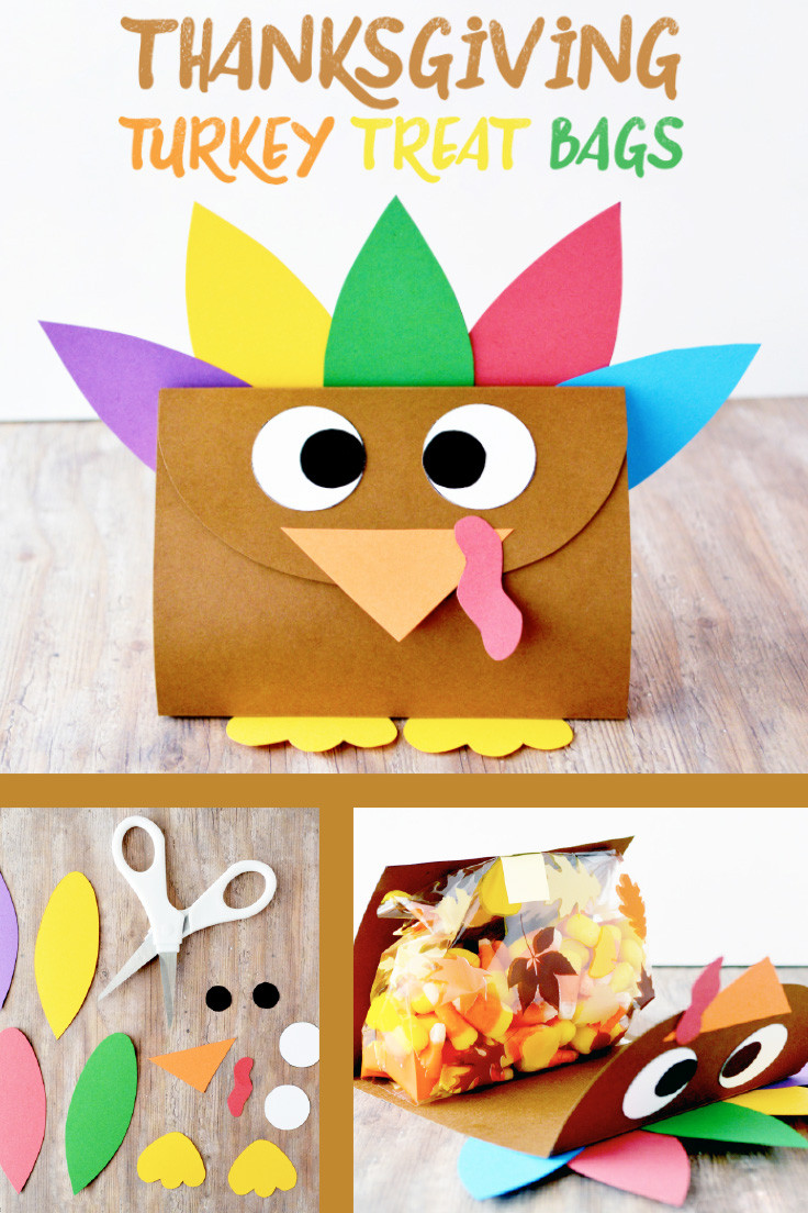 Gift Ideas For Thanksgiving Guests
 Thanksgiving Turkey Treat Bags