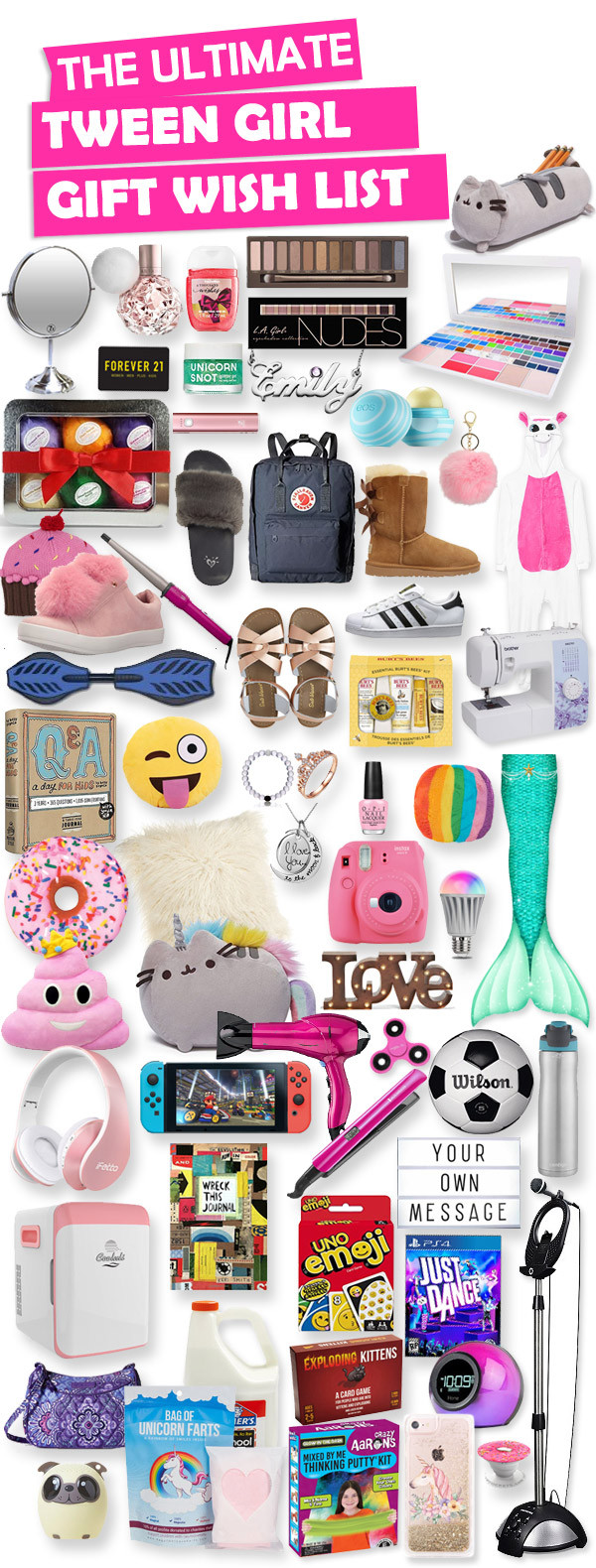 Gift Ideas For Tween Girls
 Gifts For Tween Girls