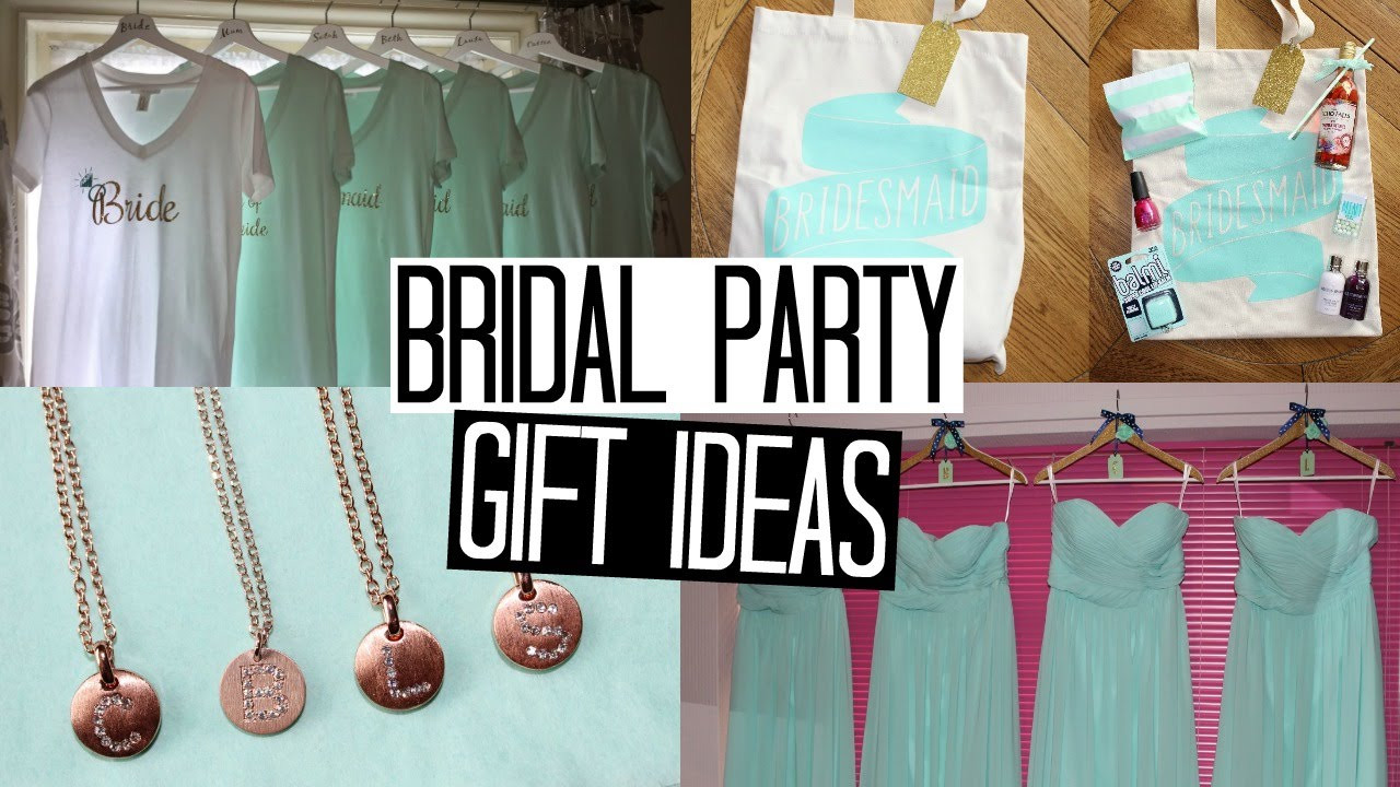 Gift Ideas For Wedding Party
 Bridal Party Gift Ideas Part 1