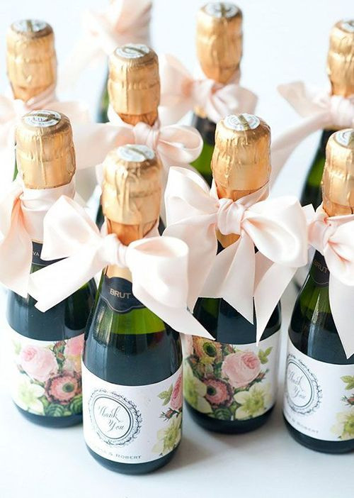 Gift Ideas For Wedding Party
 Alcohol Themed Wedding Favors