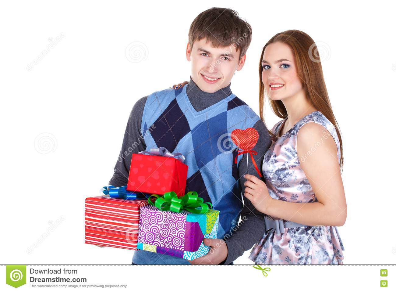 Gift Ideas For Young Couples
 Young Couple With Gifts Royalty Free Stock s Image