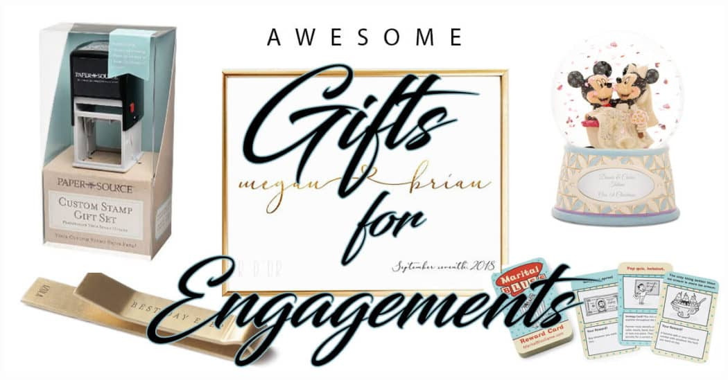 Gifts For Engagement Party Ideas
 50 Awesomely Creative Engagement Gifts for the 2019
