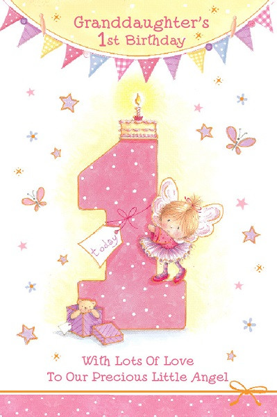 Gifts For Granddaughters First Birthday
 Juvenile Birthday Greetings