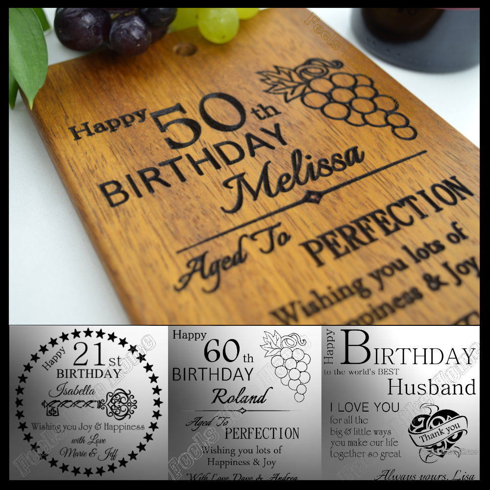 Gifts For Wife 30Th Birthday
 Personalised Birthday Card 21 30th 40th 50th 60th Gift For