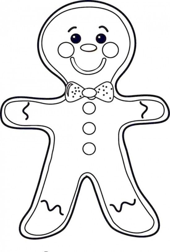 Gingerbread Boy And Girl Coloring Pages
 17 Best ideas about Gingerbread Man Coloring Page on