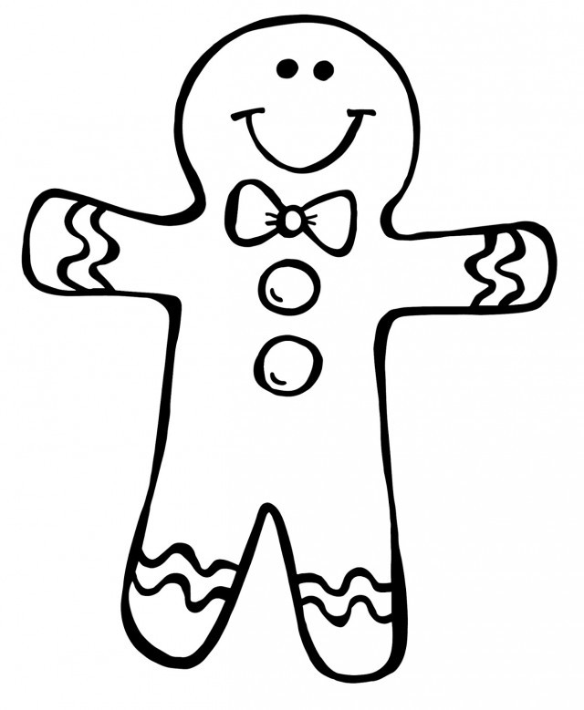 Gingerbread Boy And Girl Coloring Pages
 Gingerbread Boy Coloring Pages AZ Coloring Pages