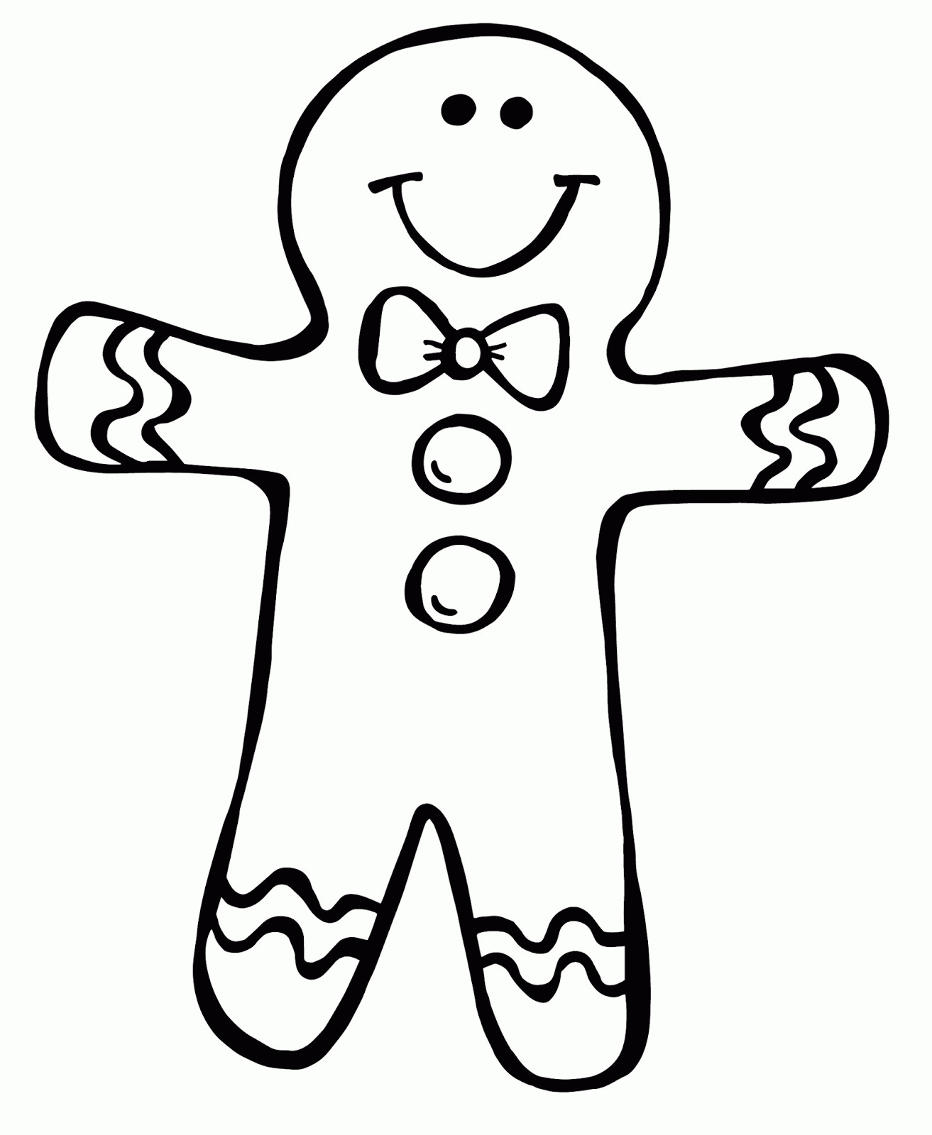 Gingerbread Boy And Girl Coloring Pages
 Gingerbread Boy And Girl Coloring Pages HiColoringPages