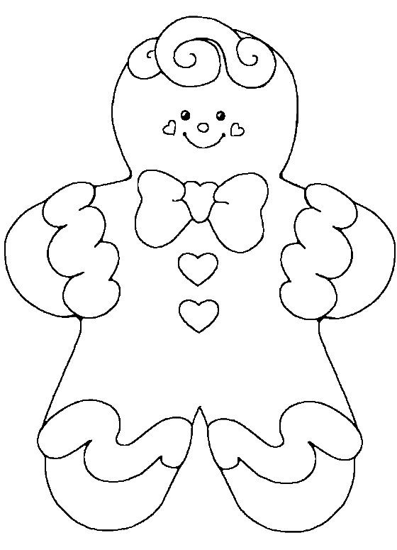 Gingerbread Boy And Girl Coloring Pages
 25 best ideas about Gingerbread Man Coloring Page on