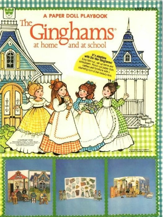 Gingham Girls Coloring Book
 39 best Vintage Coloring Books images on Pinterest