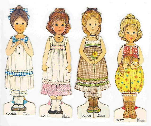 Gingham Girls Coloring Book
 757 best images about The Ginghams & American Girls Paper