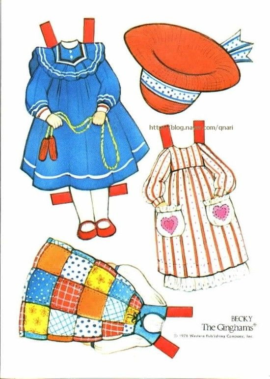 Gingham Girls Coloring Book
 123 best Paper Doll The Ginghams images on Pinterest