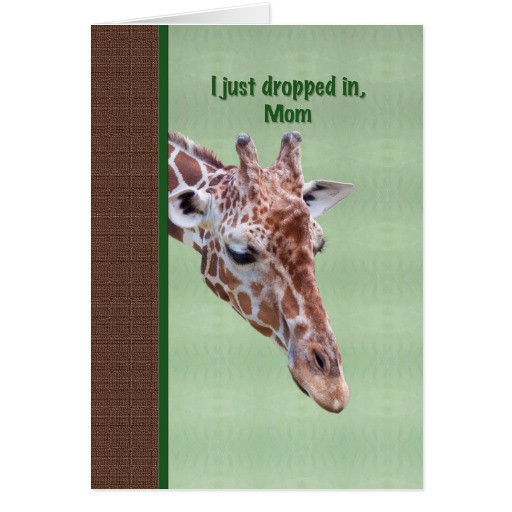 Giraffe Birthday Card
 Happy Birthday Giraffe Cards Happy Birthday Giraffe Card