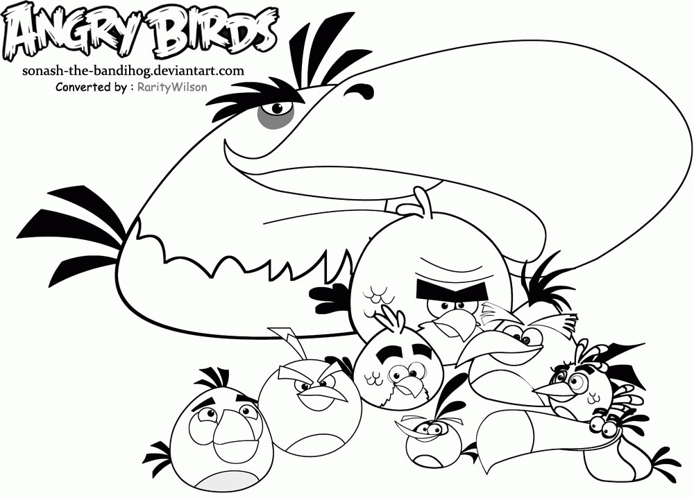 Girl Angry Birds Coloring Pages
 Girl Angry Birds Coloring Pages Coloring Home