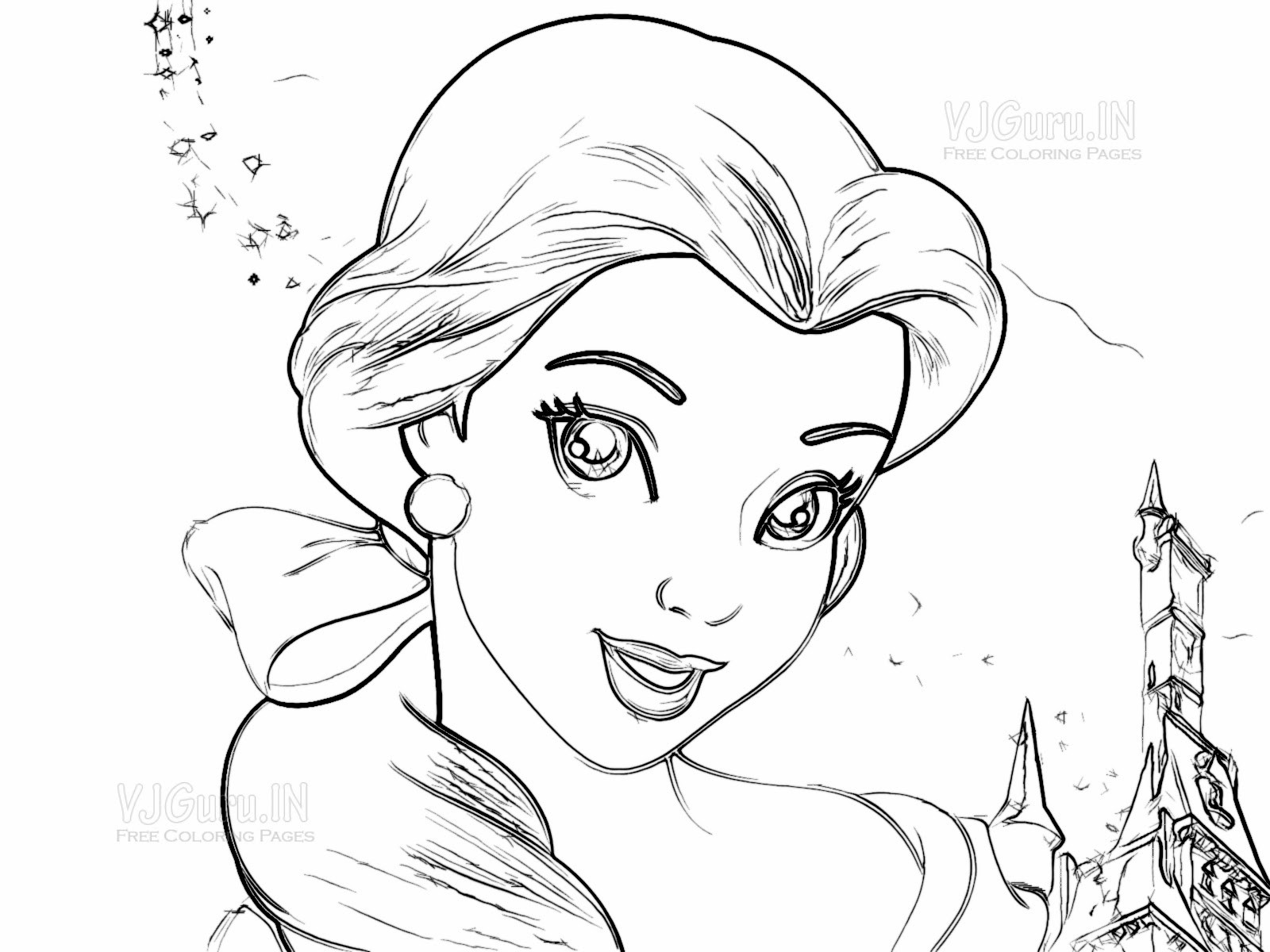 Girl Cartoon Coloring Pages
 Free line Printable Coloring Pages How to Draw HD Videos