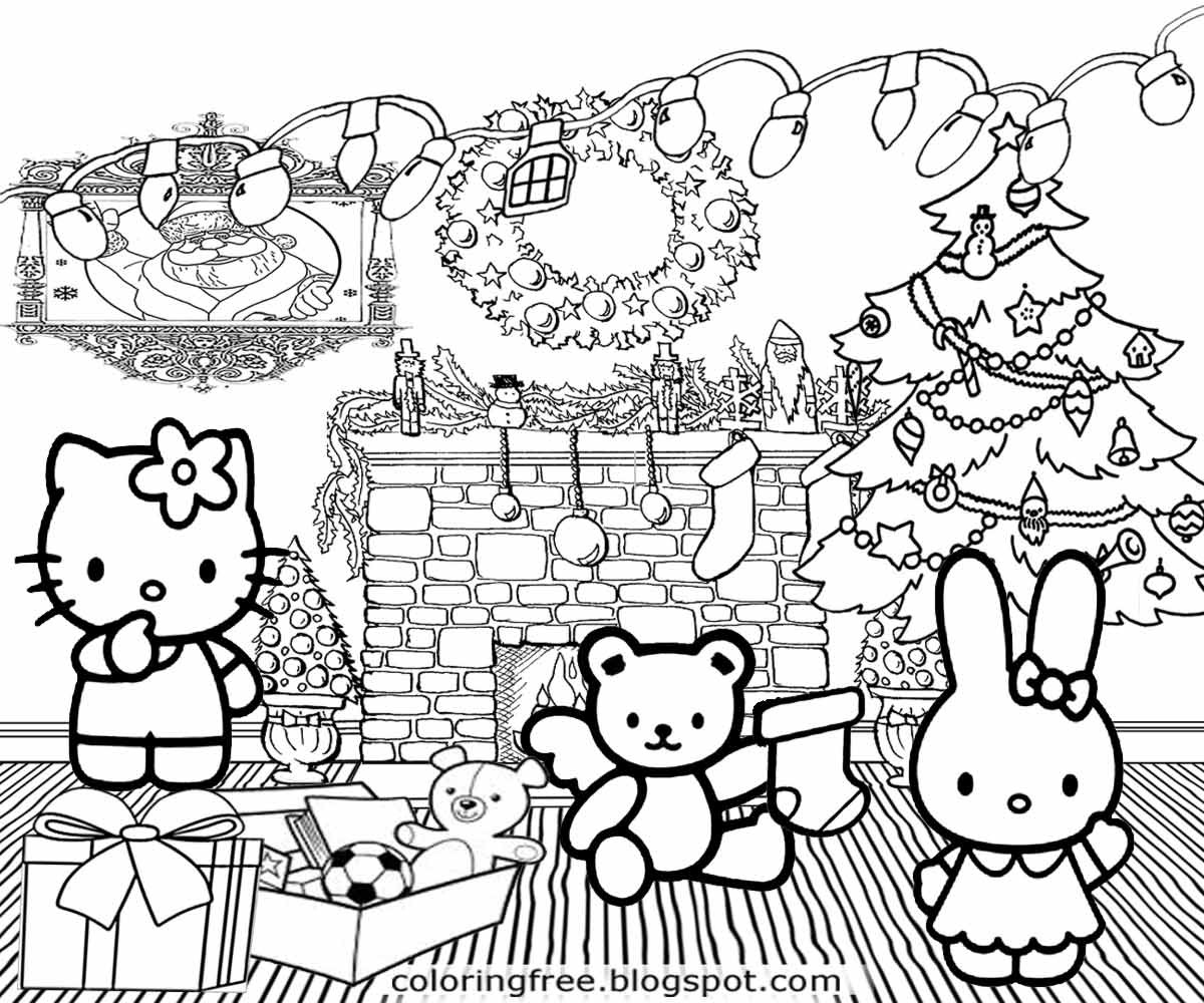 Girl Christmas Coloring Pages
 Free Coloring Pages Printable To Color Kids