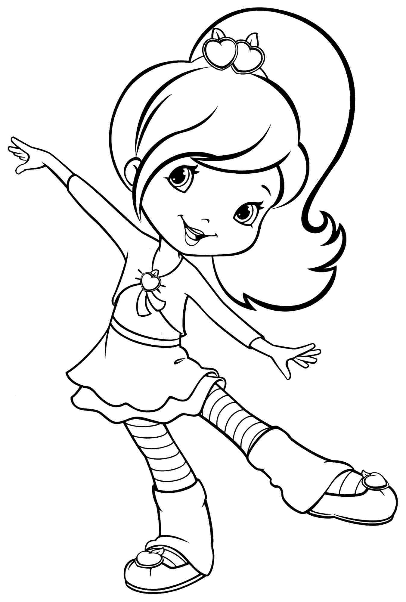 Girl Coloring Books
 Coloring Pages for Girls Best Coloring Pages For Kids