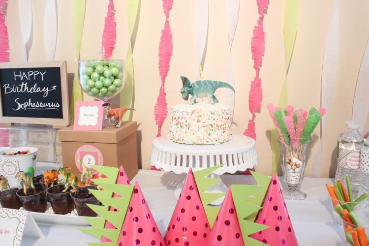 Girl Dinosaur Birthday Party
 Sophie s Dinosaur Birthday Party • DIY Mama