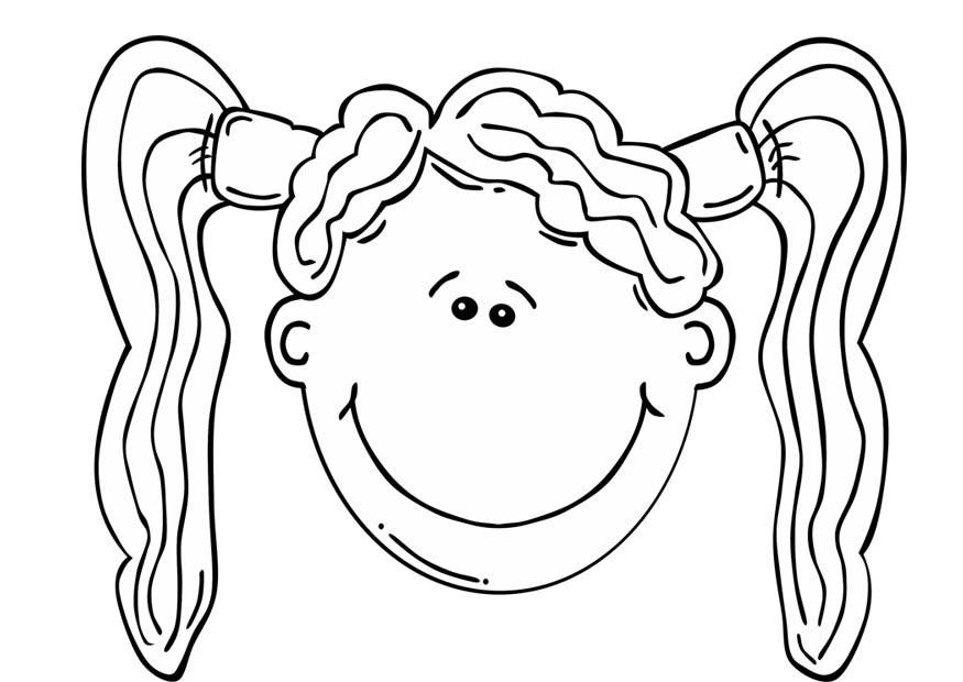 Girl Faces Coloring Pages
 Girl Face Coloring Pages Coloring Home