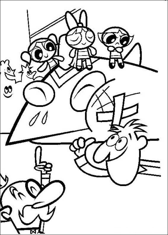 Girl Power Coloring Pages
 Powerpuff Girls Coloring Pages Part 2