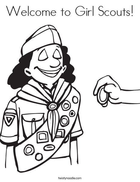 Girl Scout Brownies Coloring Pages
 50 best images about Girl Scout Coloring Pages on