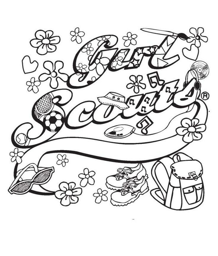 Girl Scout Brownies Coloring Pages
 70 best houppelande images on Pinterest