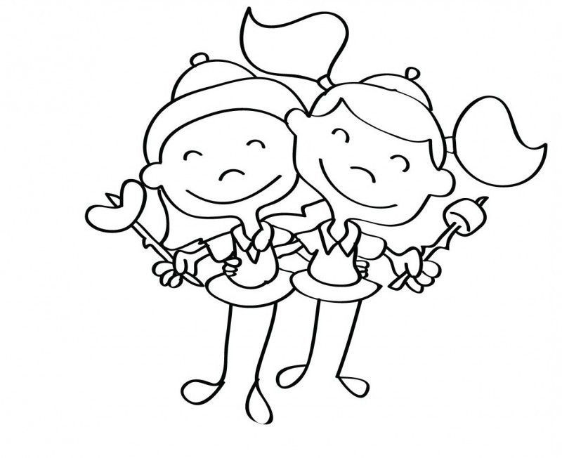 Girl Scout Brownies Coloring Pages
 Brownie Girl Scouts Coloring Pages Coloring Home