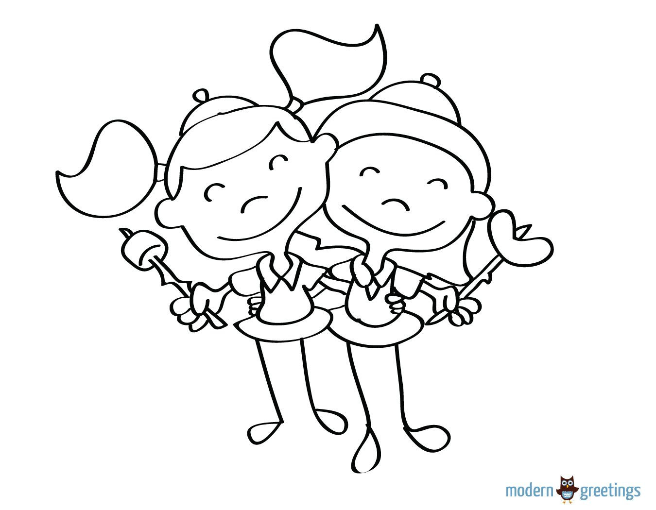 Girl Scout Brownies Coloring Pages
 Brownie girl scouts coloring pages Coloring Pages