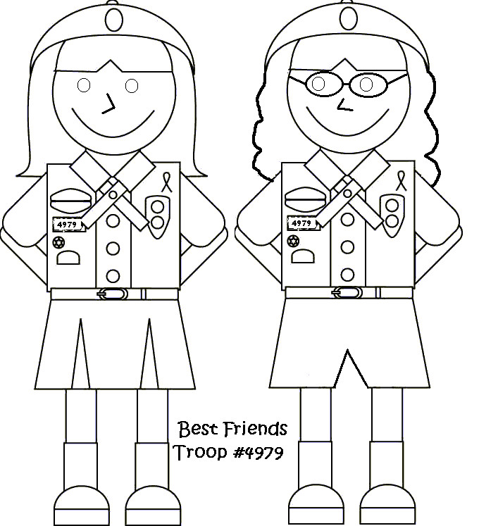 Girl Scout Law Coloring Pages Brownies
 Coloring Pintables