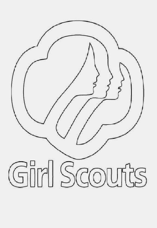 Girl Scout Law Coloring Pages Brownies
 Girl Scout Brownie Coloring Pages Sketch Coloring Page